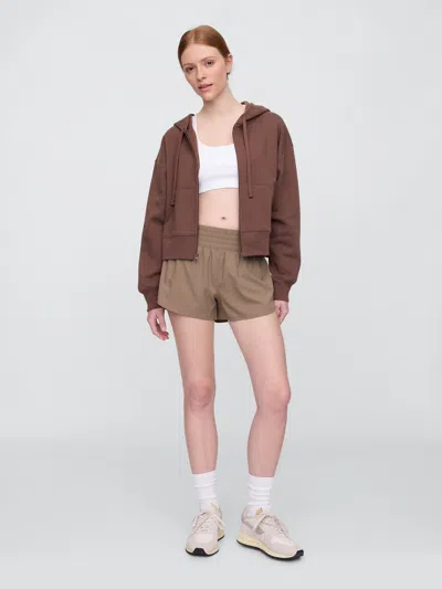 Gap Factory Gapfit 3" Mid Rise Runaround Shorts In Brown