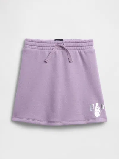 Gap Factory Babygap &#215 Disney Minnie Mouse Logo Pull-on Skort In Purple