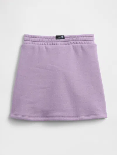 Gap Factory Babygap &#215 Disney Minnie Mouse Logo Pull-on Skort In Purple