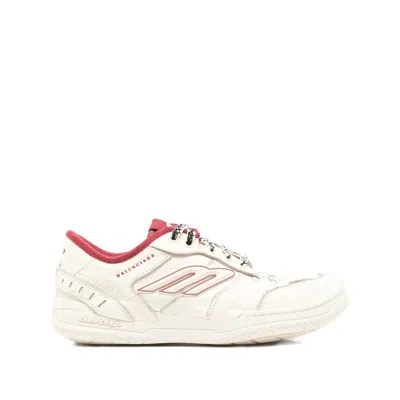 Balenciaga Hamptons Medium Worn-out Sneaker In White In White