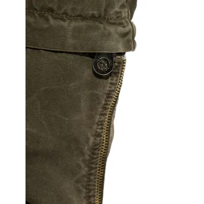 Blumarine Belt Loop Track Pants In Green