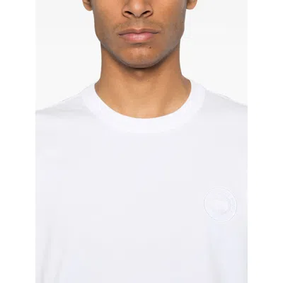 Canada Goose Gladstone Tshirt Embroidered In White