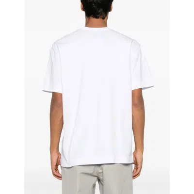 Canada Goose Gladstone Tshirt Embroidered In White