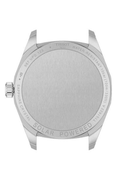 Tissot Prc 100 Solar Quartz Watch, 34mm In Metallic