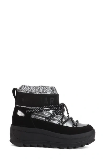 Pajar Galaxy Mini Waterproof Platform Ankle Bootie In Black