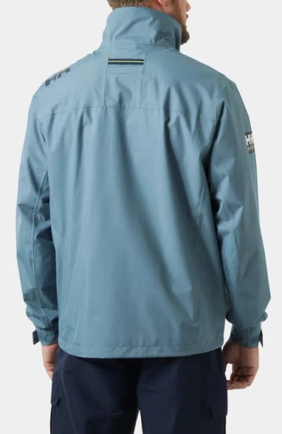 Helly Hansen Hooded Crew 2.0 Waterproof Midlayer Sailing Jacket In Blue