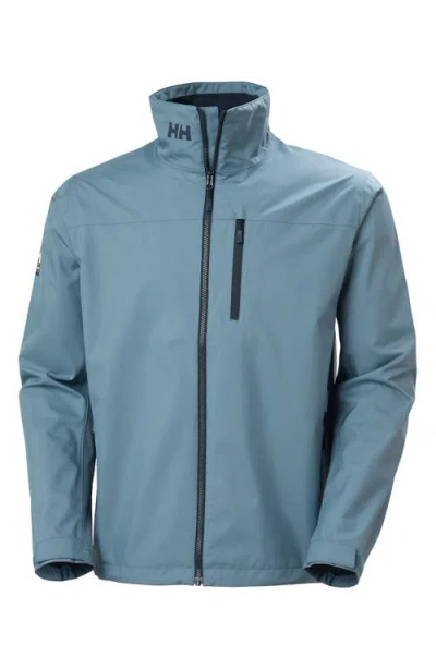 Helly Hansen Hooded Crew 2.0 Waterproof Midlayer Sailing Jacket In Blue