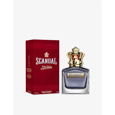 Jean Paul Gaultier Mens Scandal Eau De Toilette 100ml In Transparent