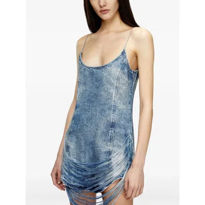 Diesel Blue Dresses - Day Dresses Women In Blue