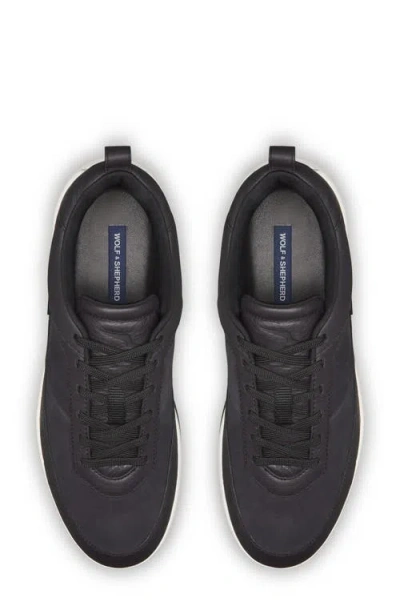 Wolf & Shepherd Baller Sneaker In Black