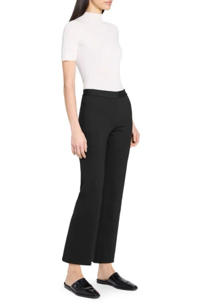 Theory Woman Pants Black Size 00 Polyester, Virgin Wool, Elastane, Polyamide