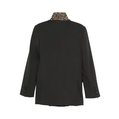 Dries Van Noten Jackets Women In Black