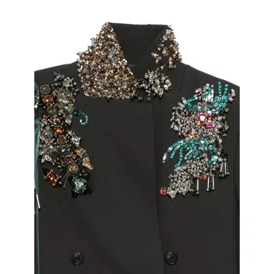 Dries Van Noten Jackets Women In Black