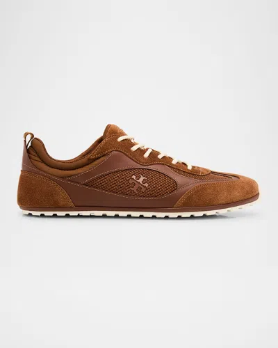 Tory Burch Field Sneakers In Brown
