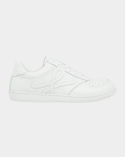 Loewe Jambo Sneaker In Soft Grained Calfskin Sneakers White In White