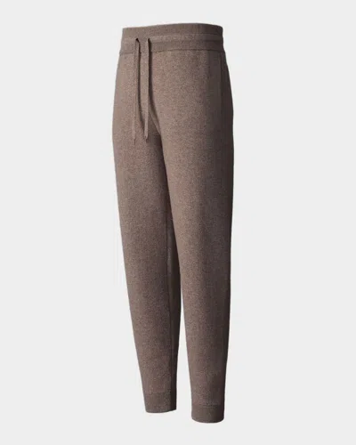 Mackage Men's Harrison-z Cashmere And Wool Sweatpants In Brown