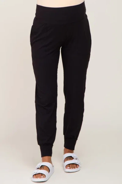 Pinkblush Soft Joggers In Black