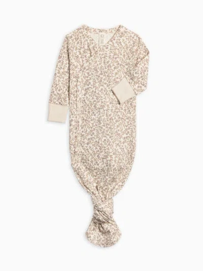 Colored Organics Organic Indy Kimono Gown In Neutral