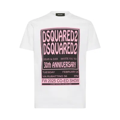 Dsquared2 Fashion Show Graphic Print T-shirt In Multi