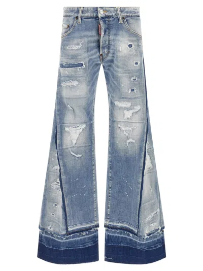 Dsquared2 Better Collaboration Mother Jeans Style In Multi