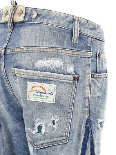 Dsquared2 Better Collaboration Mother Jeans Style In Multi