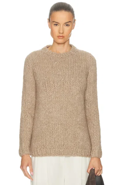 Gabriela Hearst Lawrence Sweater In Brown