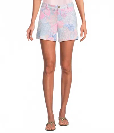 Lilly Pulitzer Callahan Mid Rise Short In Roar Of The Seas In Multi