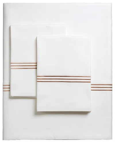 Belle Epoque 300 Thread Count Firenze Sheet Set In White