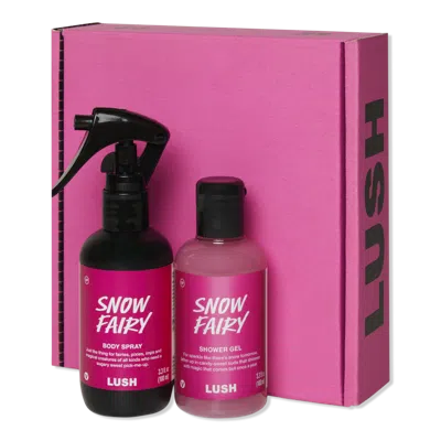 Lush Snow Fairy Shower And Body Duo In Transparent