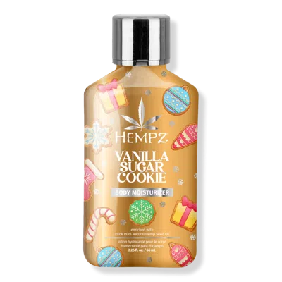 Hempz Limited Edition Vanilla Sugar Cookie Body Moisturizer - 2.25 oz In Transparent