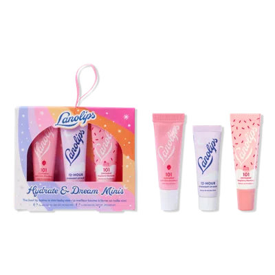 Lanolips Hydrate & Dream Minis Set In Transparent