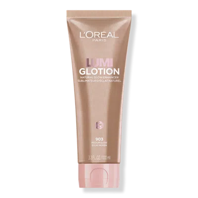 L'oreal Lumi Glotion Natural Glow Enhancer Xl, Face & Body - Medium In Transparent
