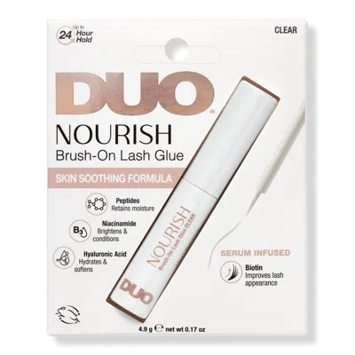 Ardell Duo Nourish Brush-on Lash Glue In Clear In Transparent