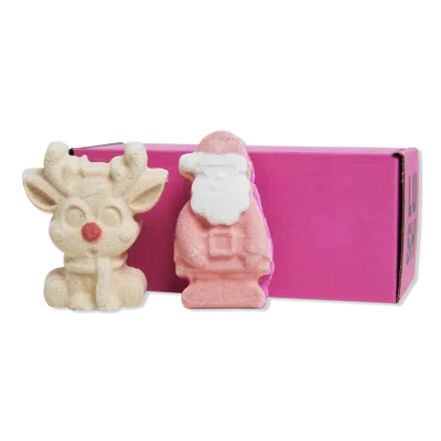 Lush Oh What Fun! Bath Bomb Duo In Transparent