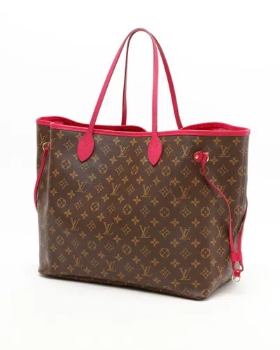Pre-owned Louis Vuitton Monogram Ikat Neverfull Gm Bag In Multi