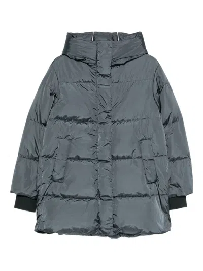 Lempelius Long-sleeved Cotton-padded Jacket In Gray