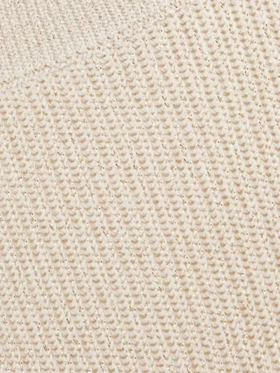 Brunello Cucinelli Women Crew-neck Sweater In Neutral