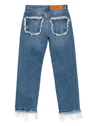 Séfr Sefr Jeans In Blue