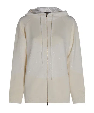 Fabiana Filippi Sweaters Rafia In White