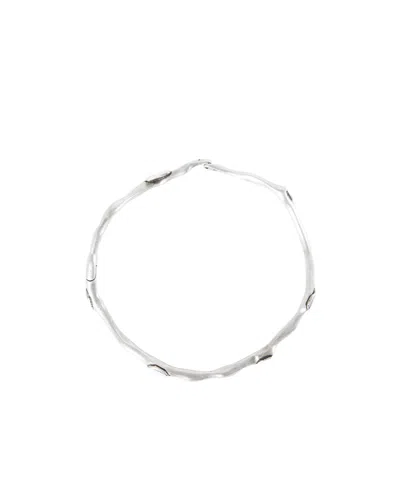 Ann Demeulemeester Mieli Futuristic Thorn Necklace In Brown