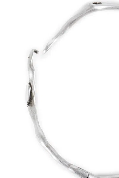 Ann Demeulemeester Mieli Futuristic Thorn Necklace In Brown