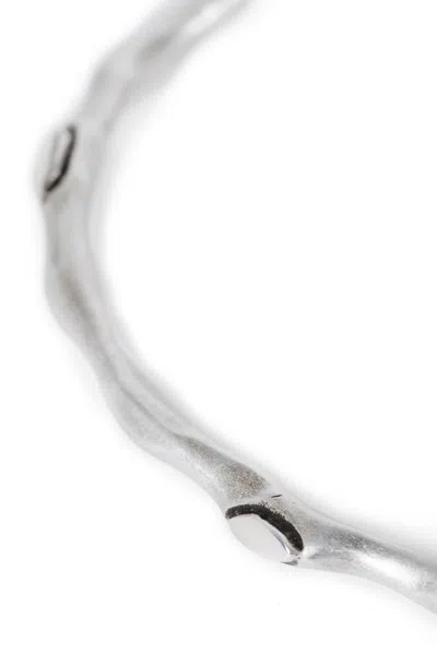 Ann Demeulemeester Mieli Futuristic Thorn Necklace In Brown