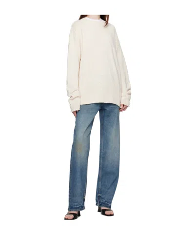 Aya Muse Straight-leg Style Jeans In Blue