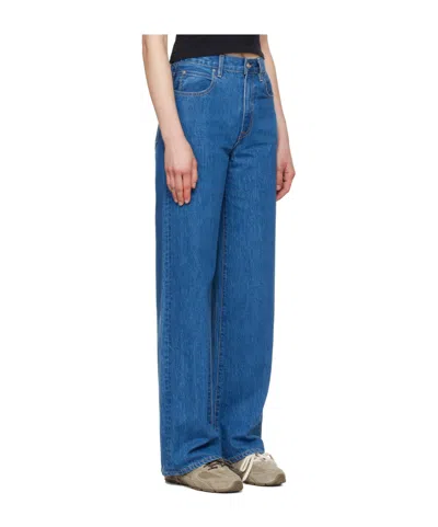 Slvrlake High-waisted Jeans In Blue