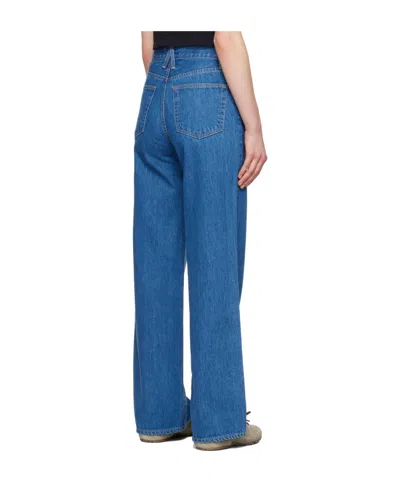 Slvrlake High-waisted Jeans In Blue