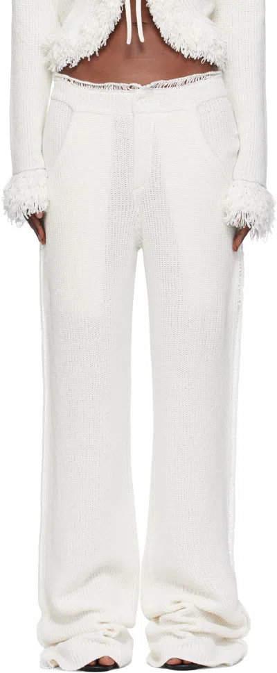 Aya Muse Mello Trousers In White