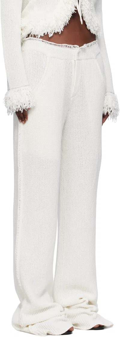 Aya Muse Mello Trousers In White