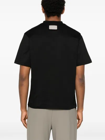 Aya Muse Cotton T-shirt In Black