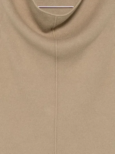 Aya Muse Off Shoulder Seam Top Clothing In Nude