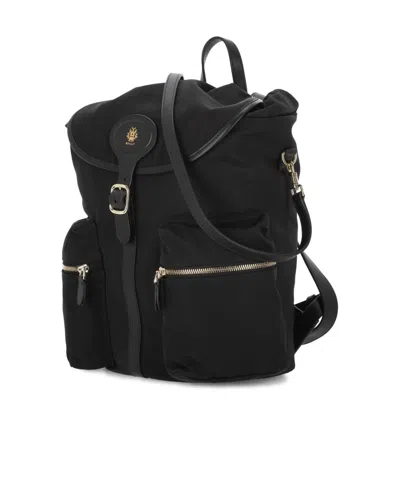 Bally Logo-print Backpack In Black